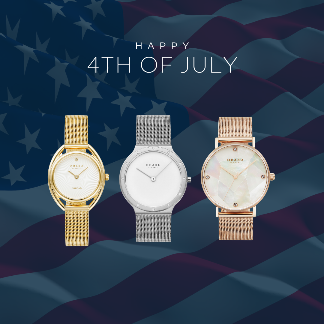 Embrace the Spirit of the 4th of July with Obaku Watches