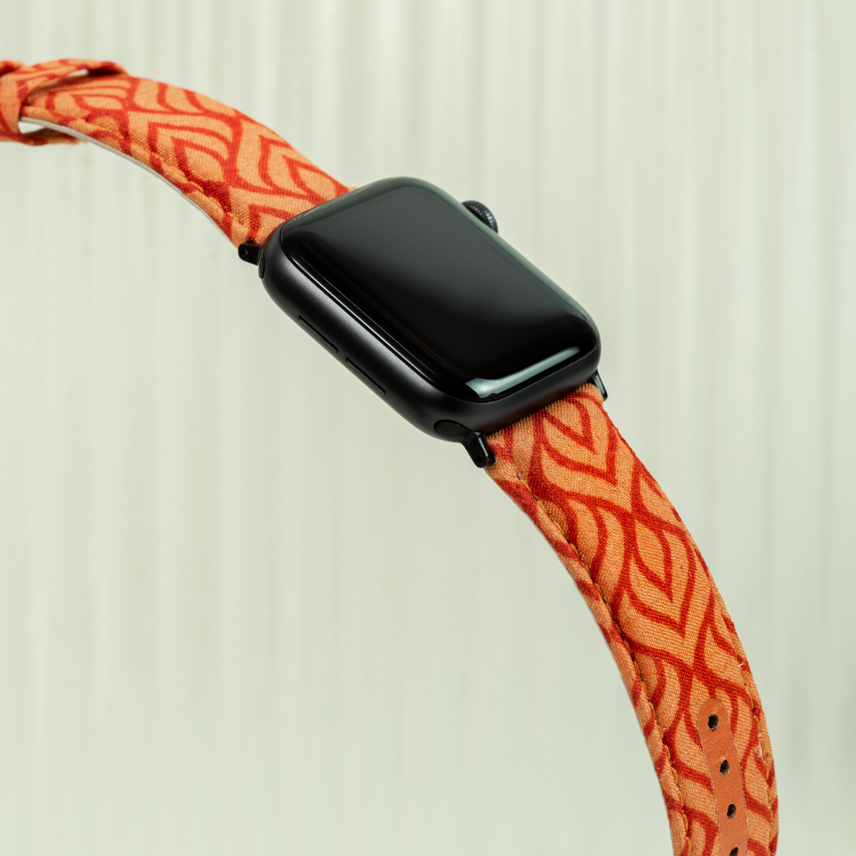 orange apple watch ultra strap